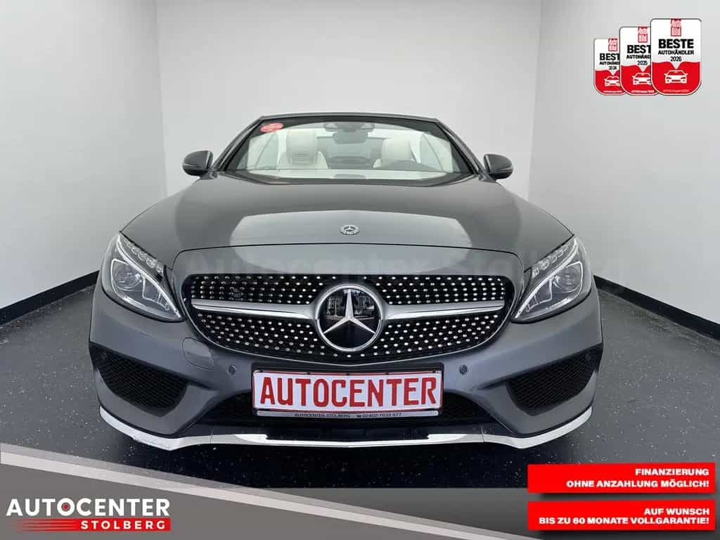 Mercedes-Benz C 200 "AMG LINE-LEDER-NAVI-CAM-ALU" 05/2017-photo-10
