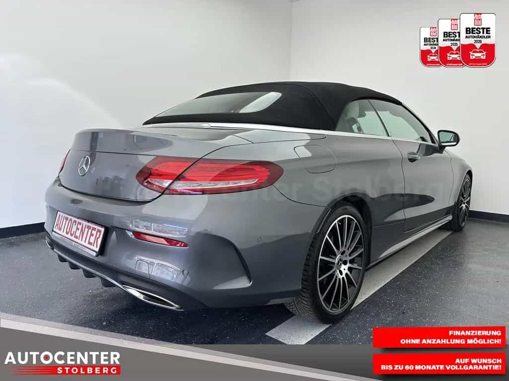 Mercedes-Benz C 200 "AMG LINE-LEDER-NAVI-CAM-ALU" 05/2017-photo-11