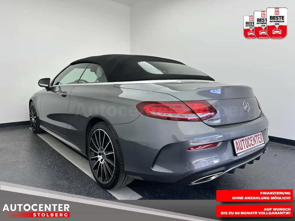 Mercedes-Benz C 200 "AMG LINE-LEDER-NAVI-CAM-ALU" 05/2017-photo-12