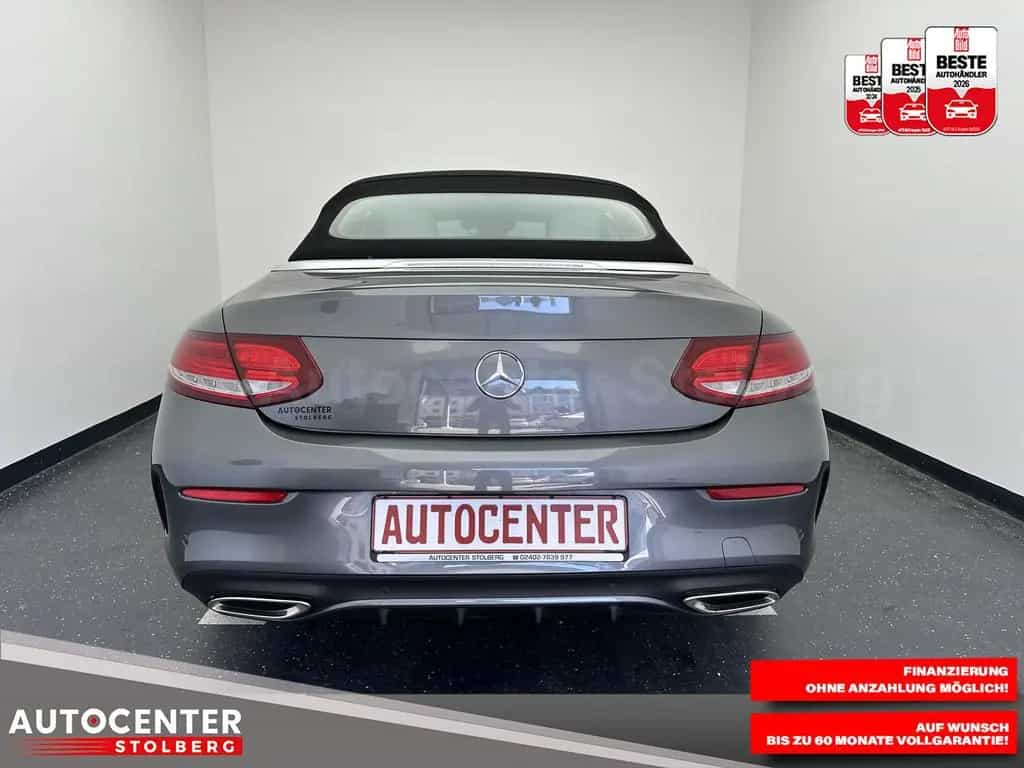 Mercedes-Benz C 200 "AMG LINE-LEDER-NAVI-CAM-ALU" 05/2017-photo-13