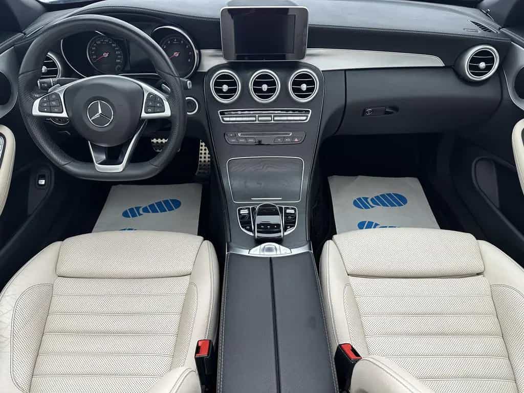 Mercedes-Benz C 200 "AMG LINE-LEDER-NAVI-CAM-ALU" 05/2017-photo-17