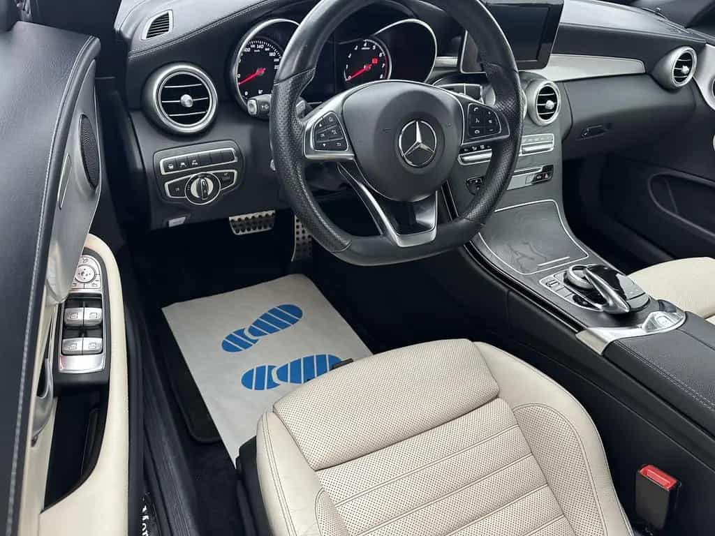 Mercedes-Benz C 200 "AMG LINE-LEDER-NAVI-CAM-ALU" 05/2017-photo-18