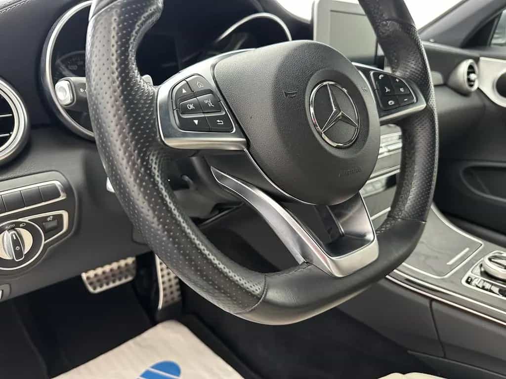 Mercedes-Benz C 200 "AMG LINE-LEDER-NAVI-CAM-ALU" 05/2017-photo-19