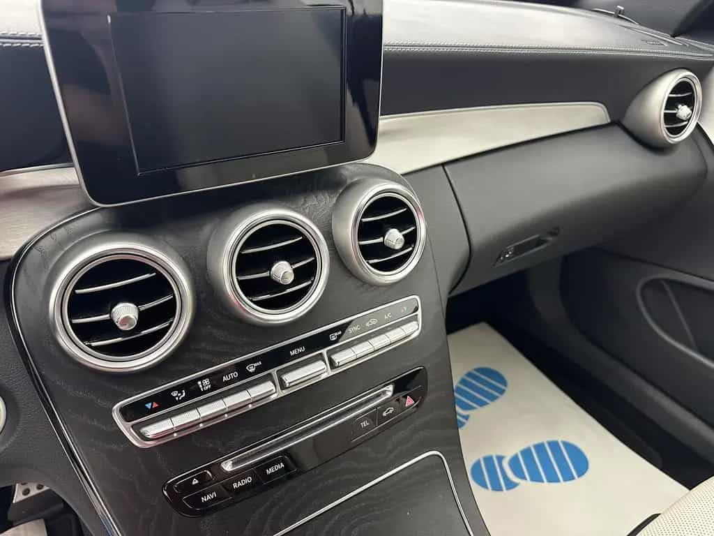 Mercedes-Benz C 200 "AMG LINE-LEDER-NAVI-CAM-ALU" 05/2017-photo-22
