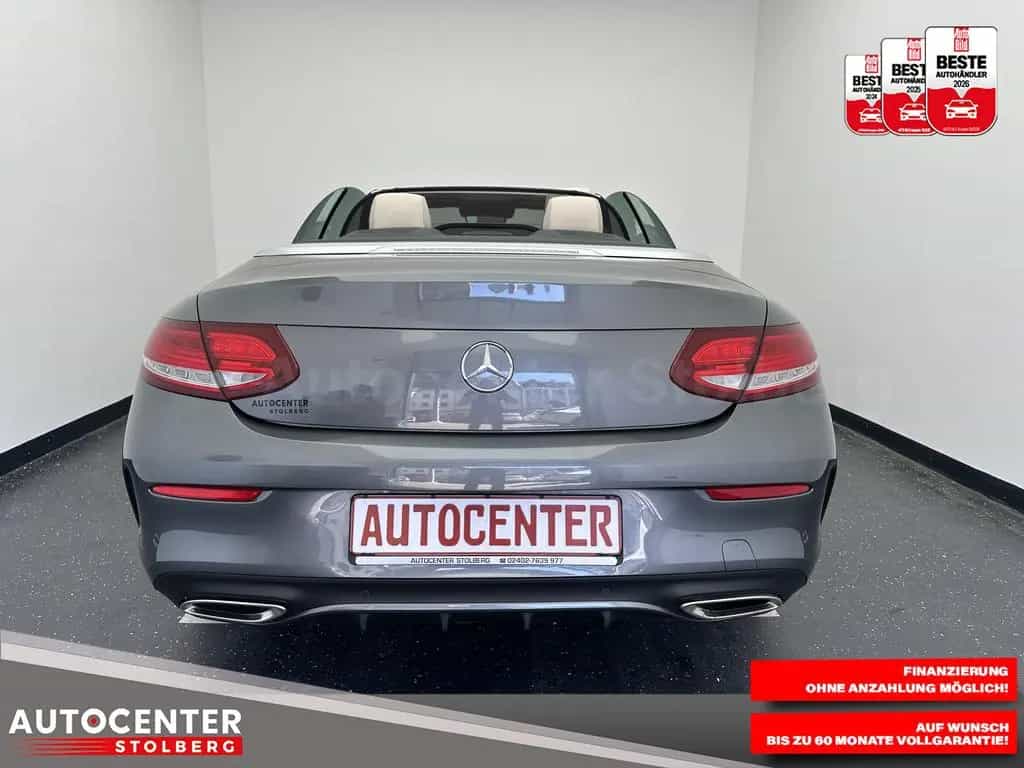 Mercedes-Benz C 200 "AMG LINE-LEDER-NAVI-CAM-ALU" 05/2017-photo-6