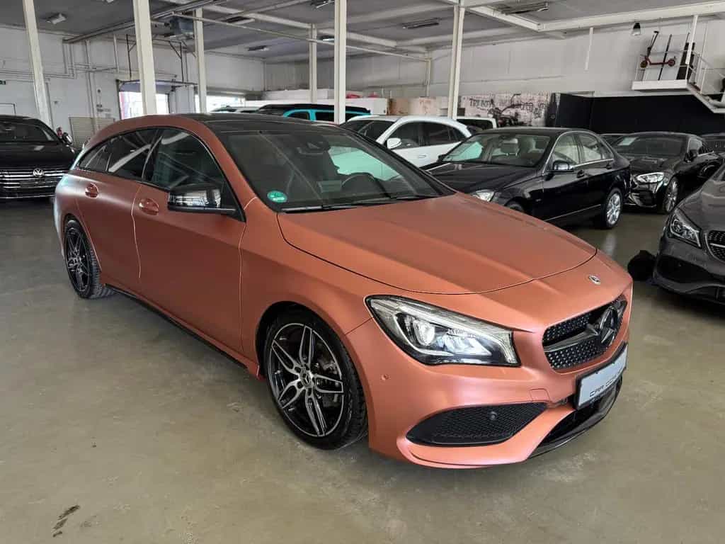Mercedes-Benz CLA 200 Shooting Brake CLA 200 SB 3X AMG LINE NIGHT LED MATT FOLIERT 11/2018-photo-6