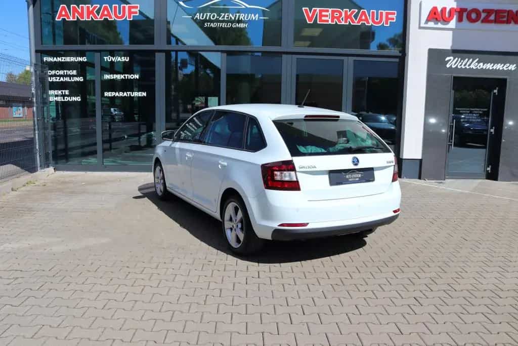 Skoda Rapid Spaceback Clever SHZ Klima DAB Parksensor 12/2017-photo-4