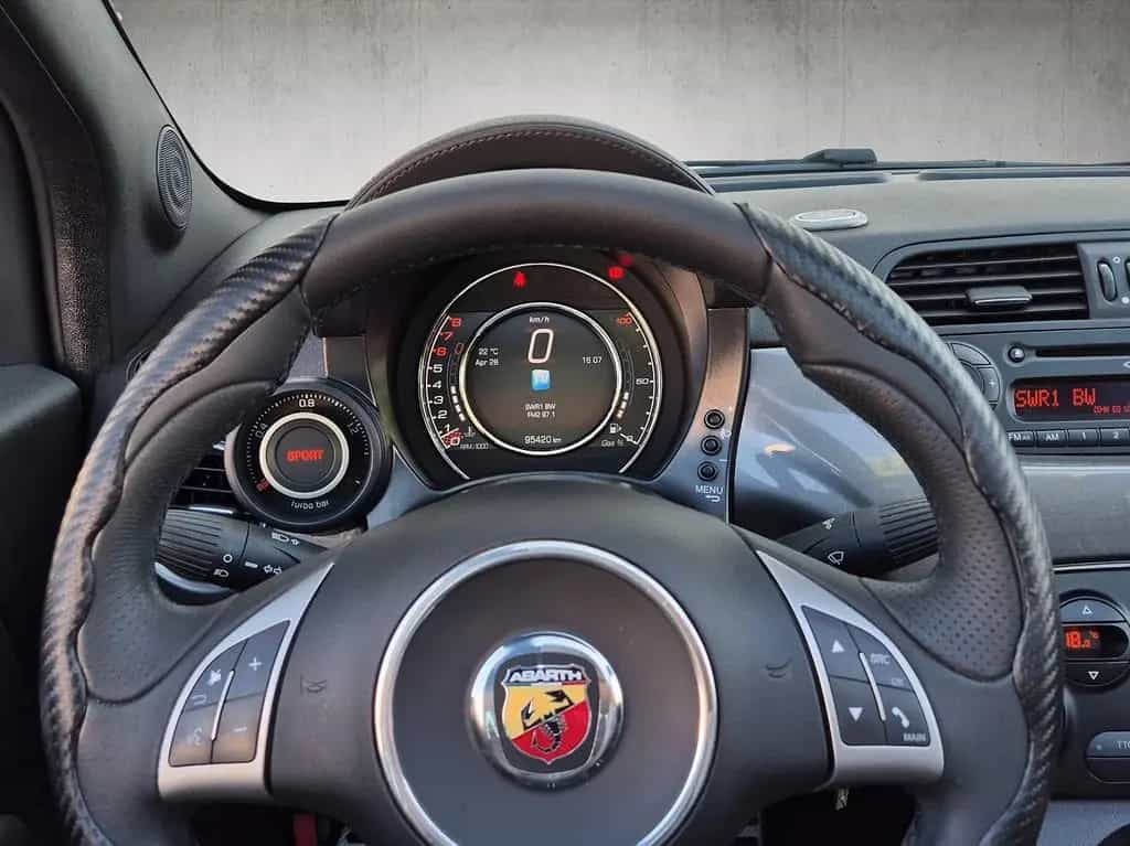 Fiat 500 Abarth Cabrio 595 C Turismo/ Sport Aga 04/2016-photo-13