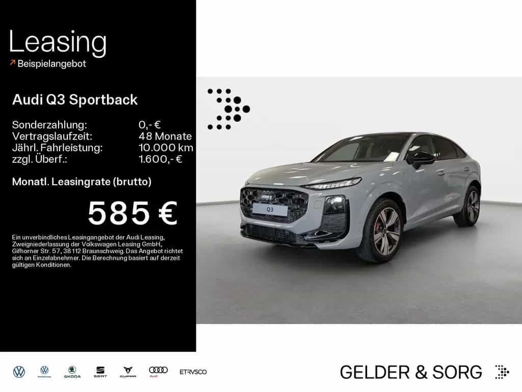 Audi Q3 Sportback TFSI S line *LED*TechPlus*Pano*SHZ* null-photo-0