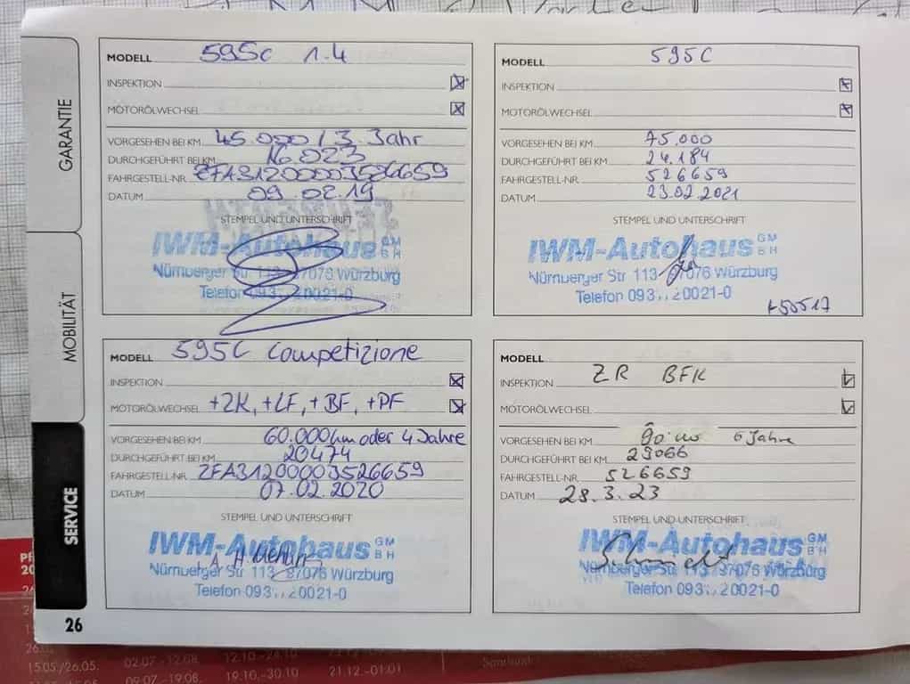 Abarth 595 Competizione 595C Competizione Cabrio*1.Hand*Automatik*TOP 02/2016-photo-38