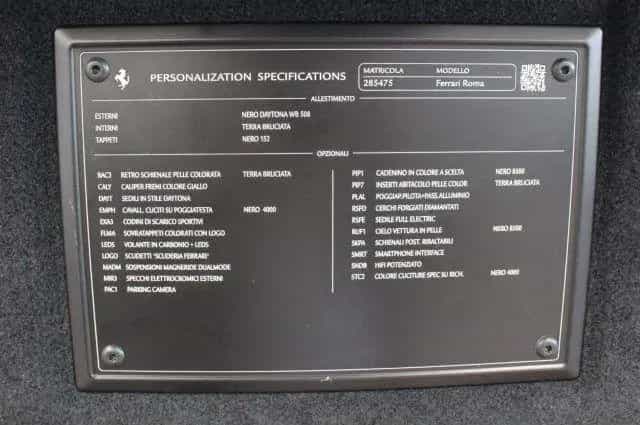 Ferrari Roma Roma 3.9 F1 DCT 620 CV UFFICIALE ITALIAN 01/2023-photo-5