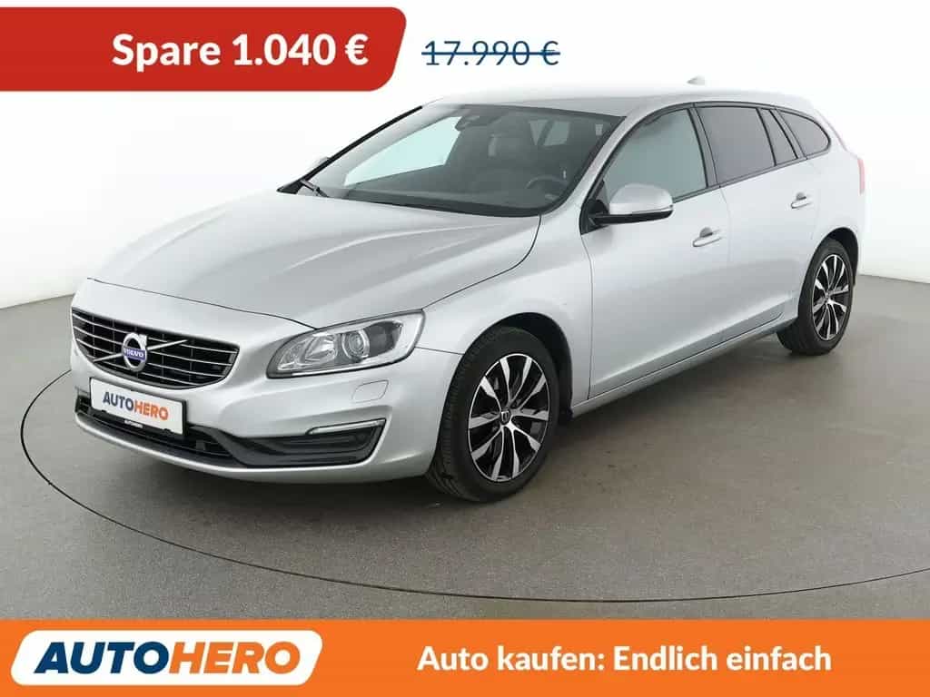 Volvo V60 1.5 Linje Svart Aut.*NAVI*TEMPO*CAM*PDC* 04/2018-photo-0