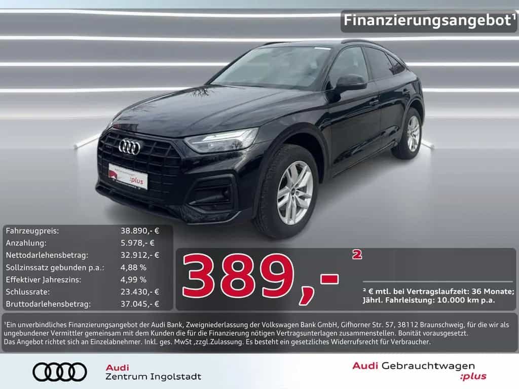 Audi Q5 Sportback 40 TDI qu advanced Pano AHK ACC PDC 08/2022-photo-0