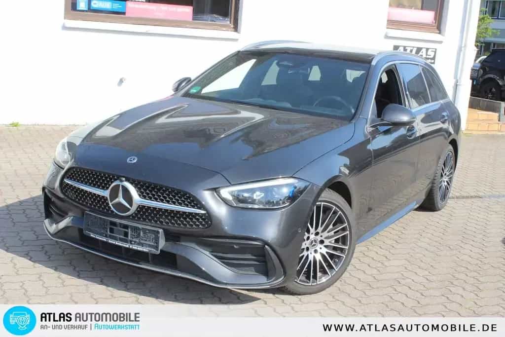 Mercedes-Benz C-Class T d AMG Line=PANO=LED=Keyles=AHK=Ambiente 03/2023-photo-0