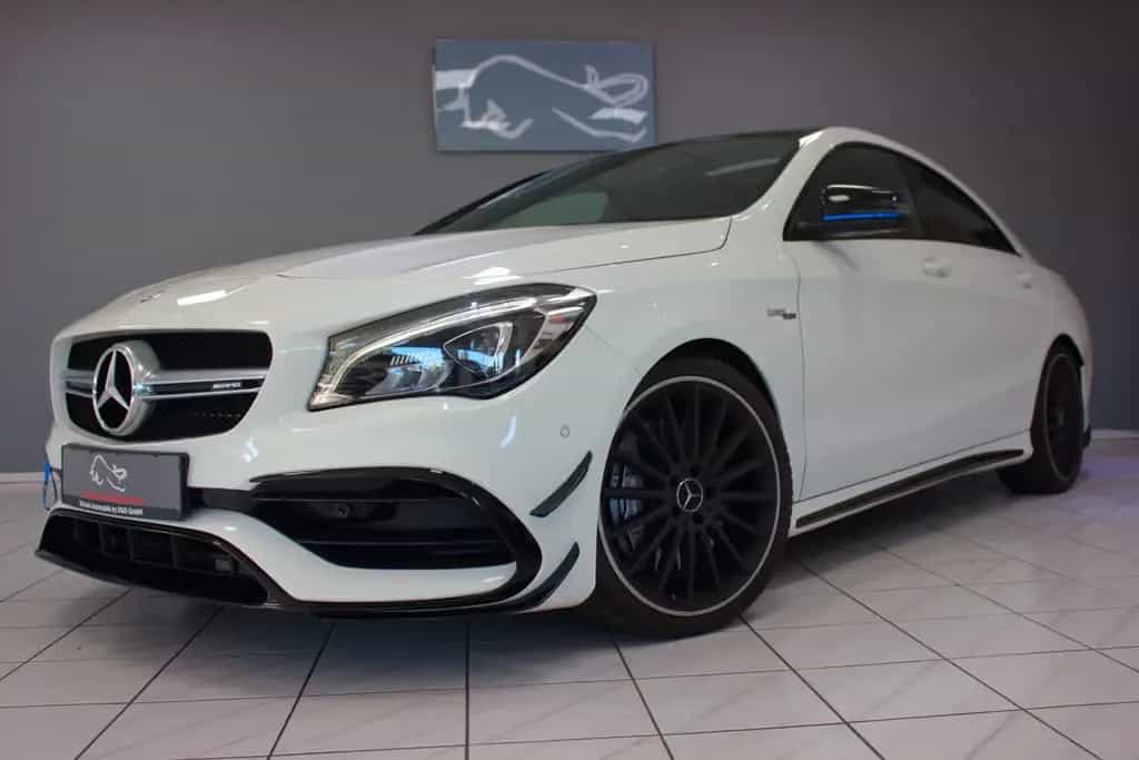 Mercedes-Benz CLA-Class 45 AMG Coupé 4MATIC 7G~DEUTSCH+UNFALLFREI+PA 05/2017-photo-0
