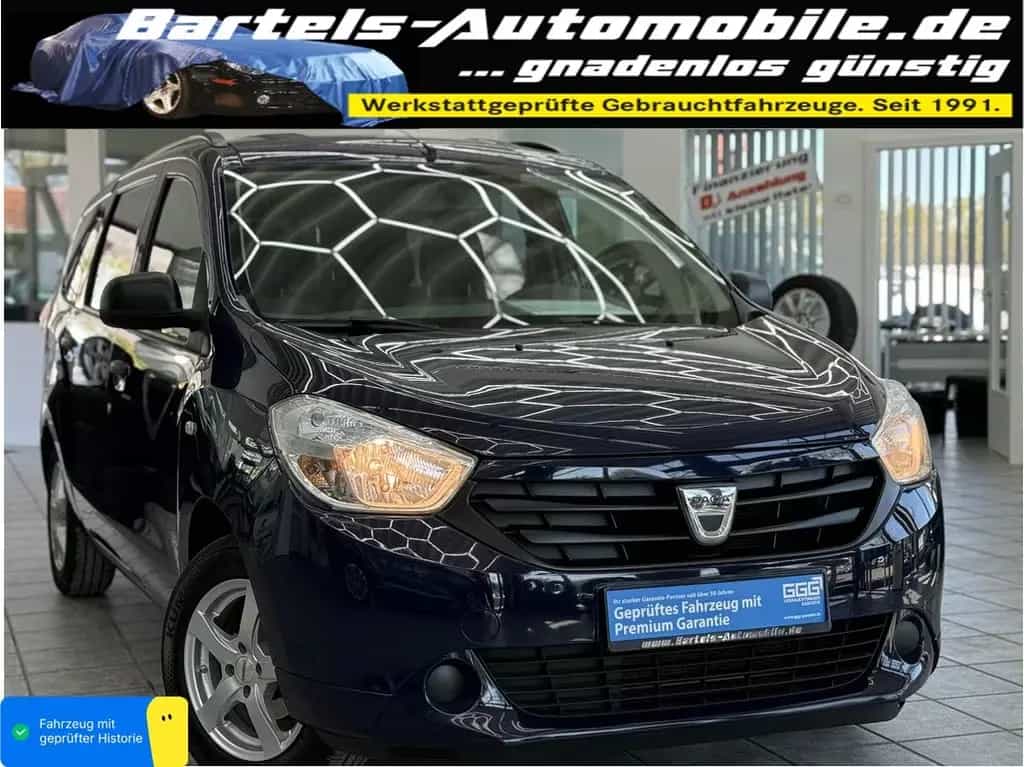 Dacia Lodgy 1.6 Essentiel, 2.Hand, Alu, AHK, HU neu ! 03/2016-photo-0