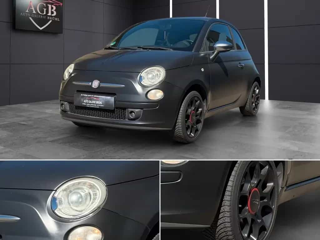 Fiat 500 1.4 16V Black Jack*Carbon*Bluet*Bi-Xenon*MFL 12/2010-photo-0