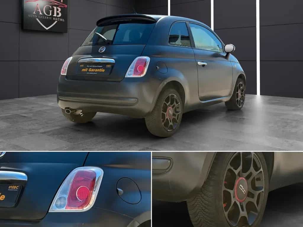 Fiat 500 1.4 16V Black Jack*Carbon*Bluet*Bi-Xenon*MFL 12/2010-photo-4
