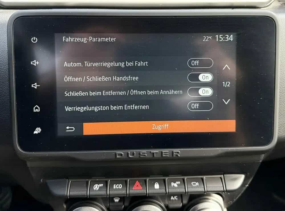 Dacia Duster 2 Extreme KAM PTS SHZ LM KEYLESS 02/2023-photo-13