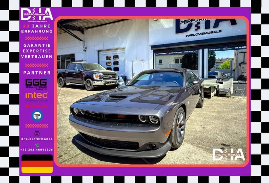 Dodge Challenger 6.4 R/T PLUS SCAT PACK*LED*GARANTIE 07/2021-photo-0