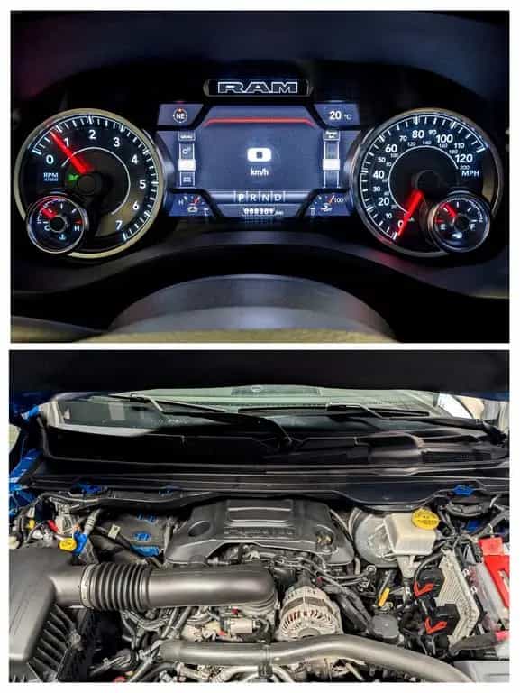 Dodge RAM 1500  Laramie HEMI 5.7L   4x4 Leder/LED 07/2022-photo-17