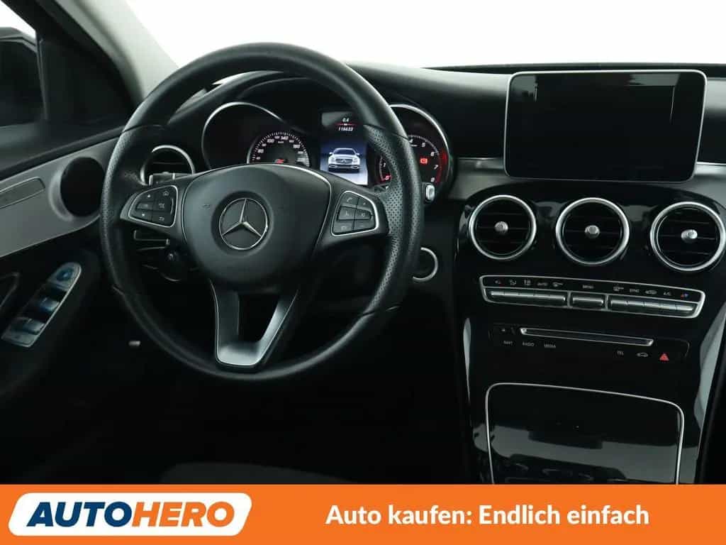 Mercedes-Benz C 180 CGI Avantgarde Aut.*NAVI*LED*PDC*SHZ* 07/2018-photo-12
