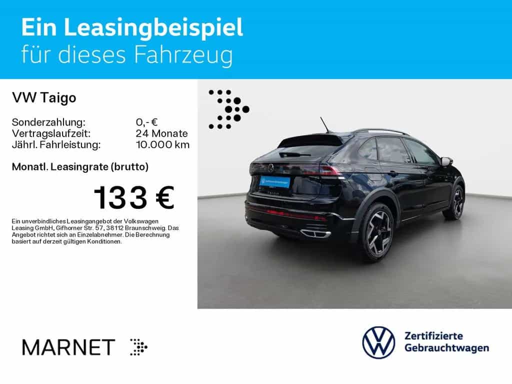 Volkswagen Taigo 1.5 TSI R-Line DSG* Navi*AHK*IQ-Light*IQ-D 07/2025-photo-2