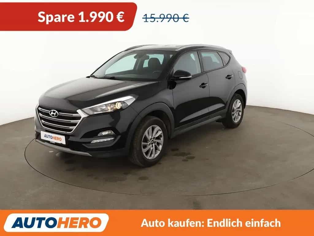 Hyundai Tucson 1.6 Classic blue 2WD*NAVI*TEMPO*CAM*PDC* 08/2018-photo-0
