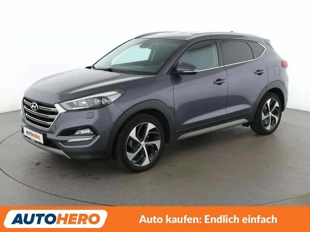 Hyundai Tucson 1.6 TGDI Style 2WD Aut*NAVI*TEMPO*CAM*PDC 01/2018-photo-0