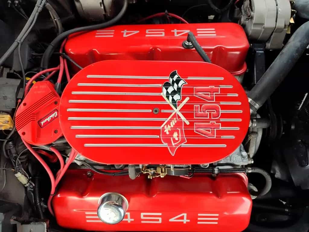Corvette C3 original 454cui 7,4 V8 gerne Tausch 07/1974-photo-11