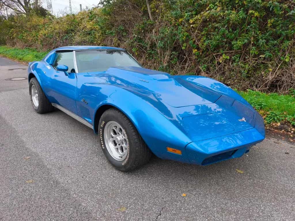 Corvette C3 original 454cui 7,4 V8 gerne Tausch 07/1974-photo-4