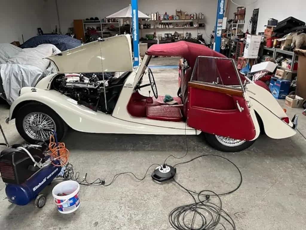 Morgan Plus 4 Drophead Coupe bildbübsch und sehr selten 01/1963-photo-4