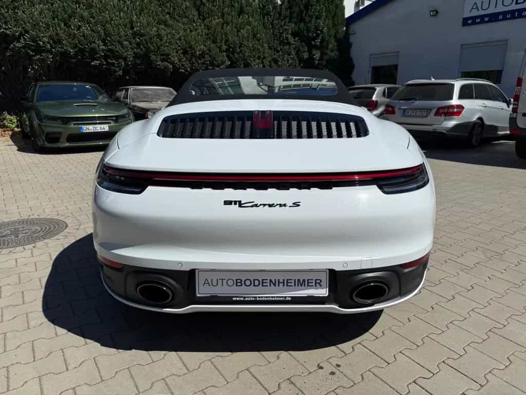 Porsche 911 Carrera S Cabriolet 2.Hd·dt.Fzg·20tkm·Klappe 04/2020-photo-4