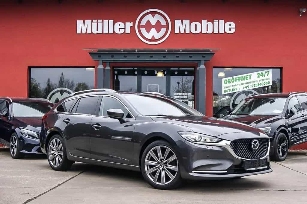 Mazda 6 Kombi 22 SKYACTIV-D 184 Sports-Line LEDER BOSE 05/2020-photo-0