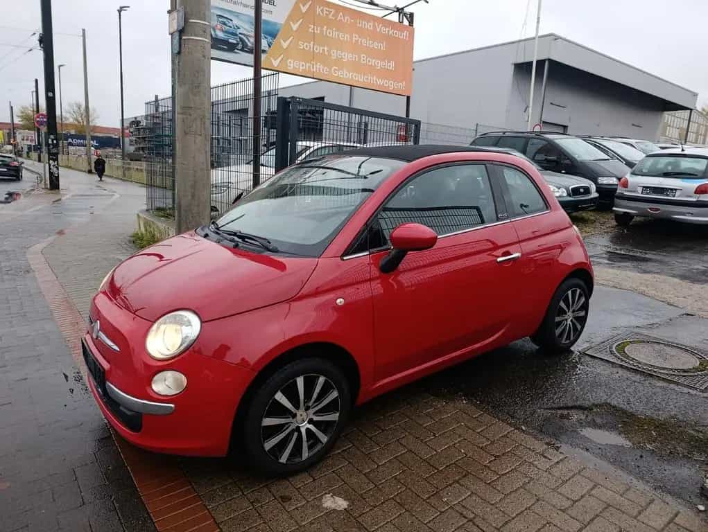 Fiat 500 Lounge*CABRIO*KLIMA*6GANG*100PS*SPORT*TÜV* 03/2010-photo-1