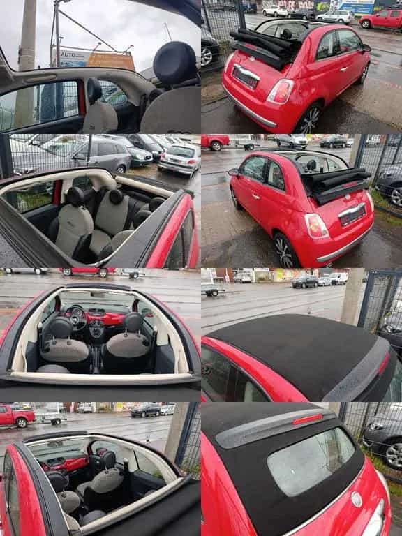 Fiat 500 Lounge*CABRIO*KLIMA*6GANG*100PS*SPORT*TÜV* 03/2010-photo-12
