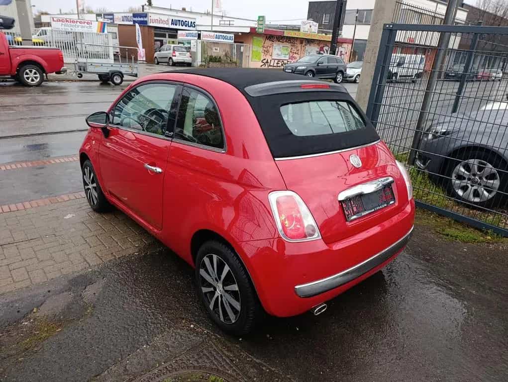 Fiat 500 Lounge*CABRIO*KLIMA*6GANG*100PS*SPORT*TÜV* 03/2010-photo-3