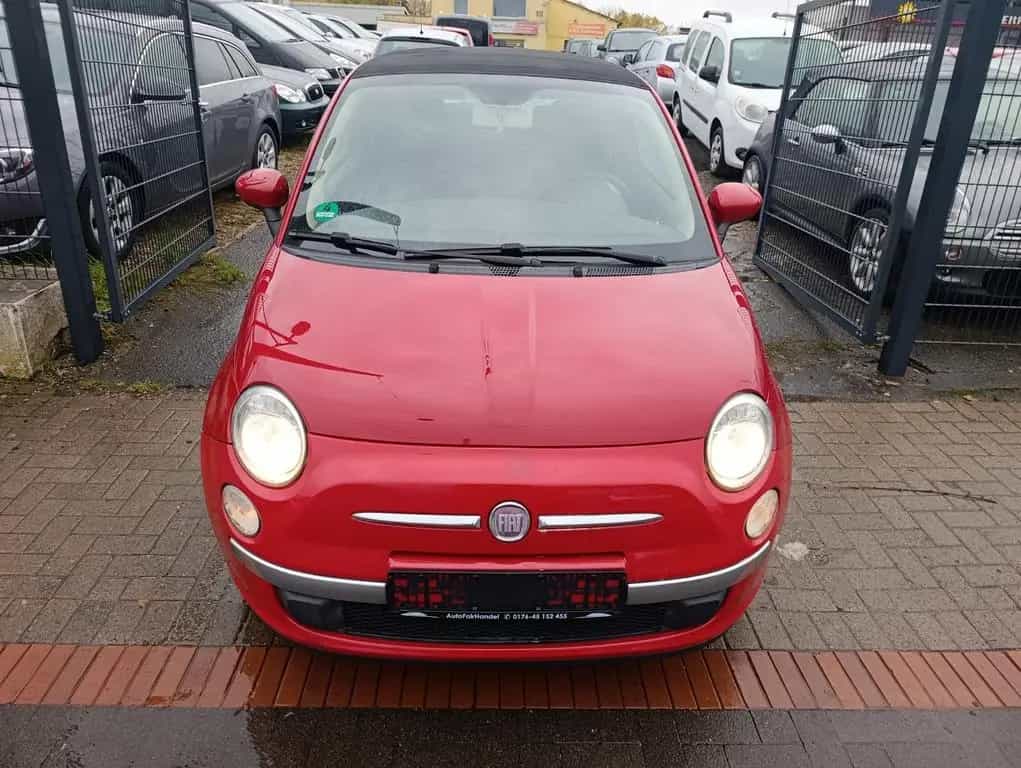 Fiat 500 Lounge*CABRIO*KLIMA*6GANG*100PS*SPORT*TÜV* 03/2010-photo-4