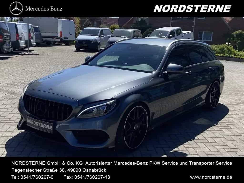 Mercedes-Benz C 250 T 43er Felgen AMG Line Volleder Navi LED 03/2017-photo-0