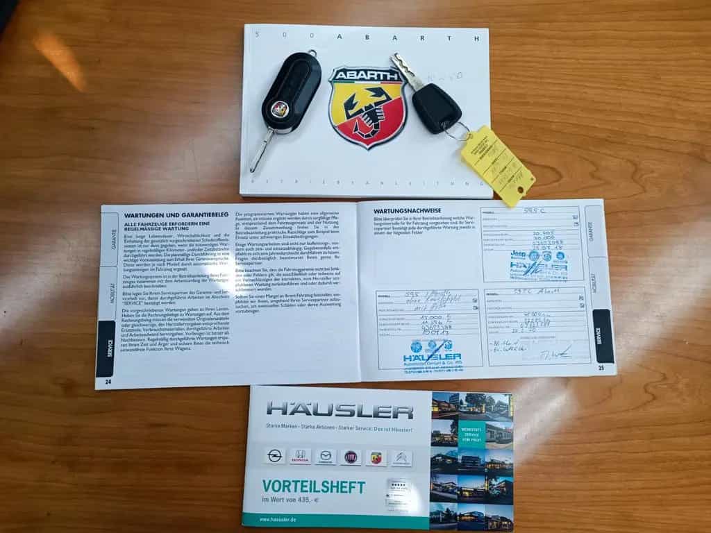 Abarth 595 Competizione *Service Neu * Navigation Beats 12/2016-photo-46