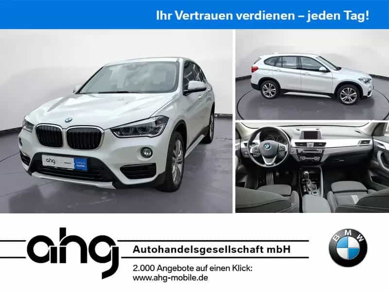 BMW X1 xDrive18d Sport Line Klimaaut. Sportsitze AHK 04/2017-photo-0
