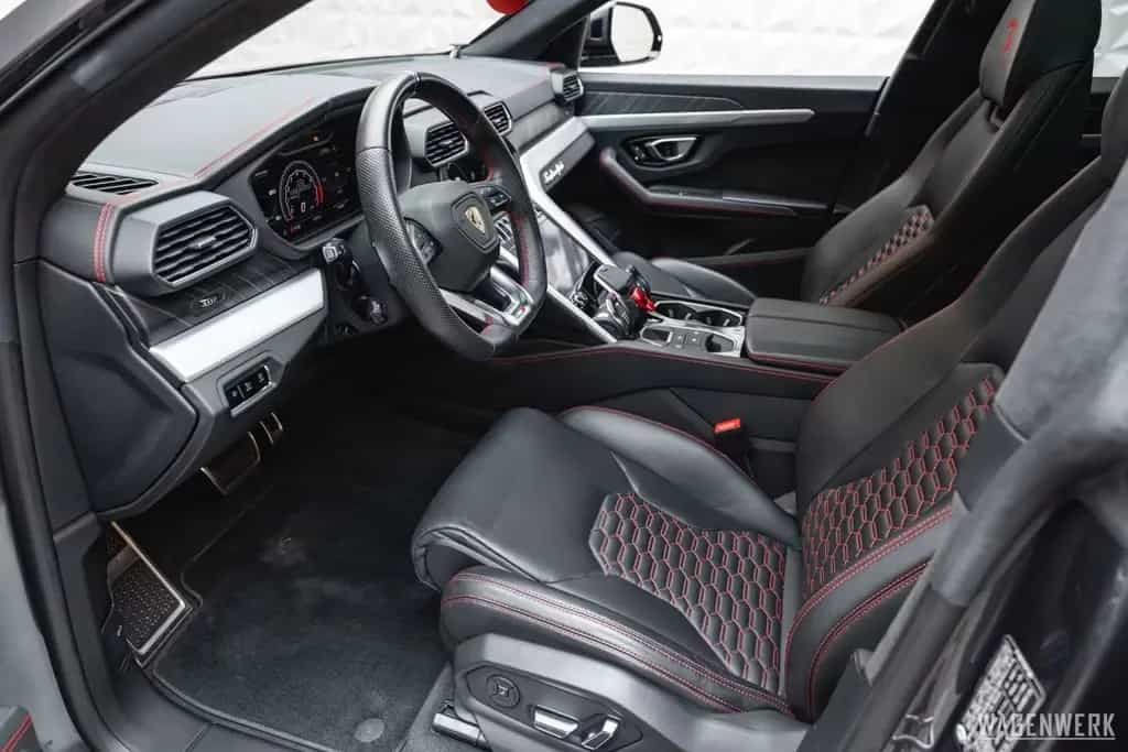 Lamborghini Urus ADAS ERSTBESITZ 22ZOLL B&O Q-CITURA PANORAM 04/2019-photo-5