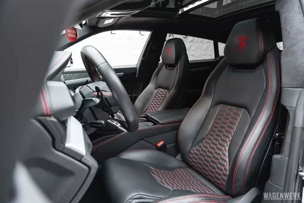 Lamborghini Urus ADAS ERSTBESITZ 22ZOLL B&O Q-CITURA PANORAM 04/2019-photo-7