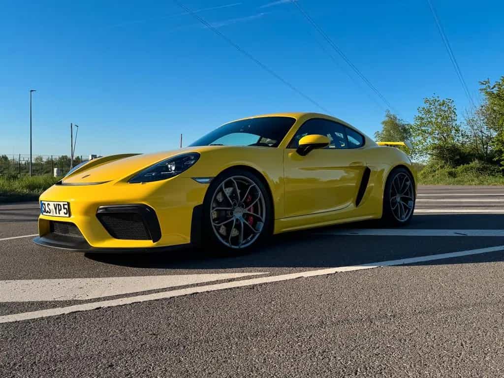 Porsche 718 GT4 PDK|Clubsport|Racinggelb|Approved|XPEL 06/2022-photo-2