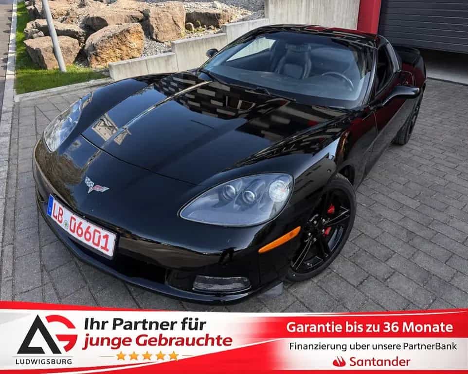 Corvette C6 6.2 V8 LS3 - Coupé -Competition -All in Black 05/2008-photo-0