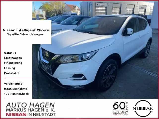 Nissan Qashqai N-Connecta 8-fach bereift Navi 360° Einp 06/2018-photo-0