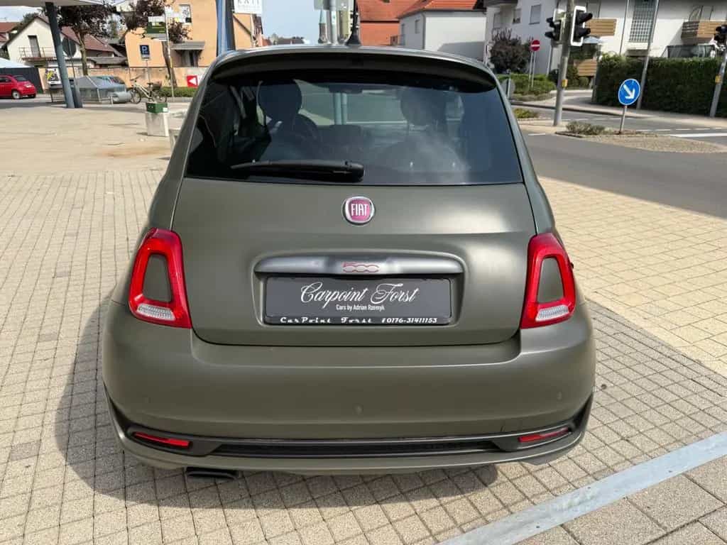 Fiat 500 S , Alpi Grün Matt, NAVI,Leder ,TüV 06.2027 03/2018-photo-10