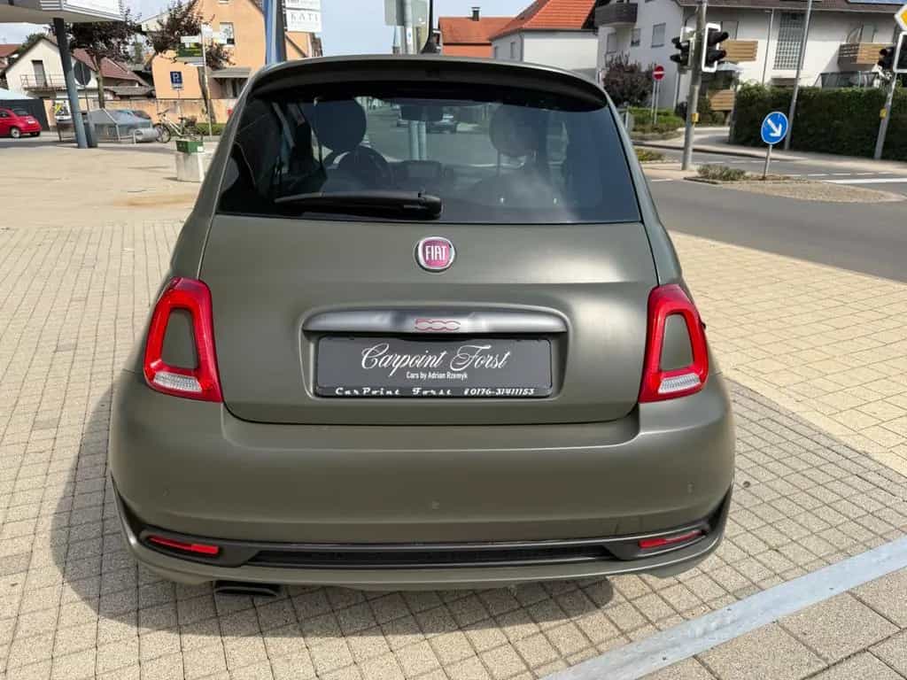 Fiat 500 S , Alpi Grün Matt, NAVI,Leder ,TüV 06.2027 03/2018-photo-11