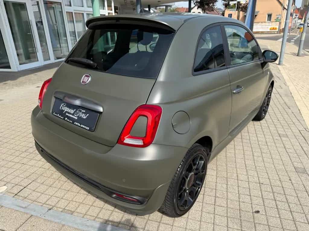 Fiat 500 S , Alpi Grün Matt, NAVI,Leder ,TüV 06.2027 03/2018-photo-12
