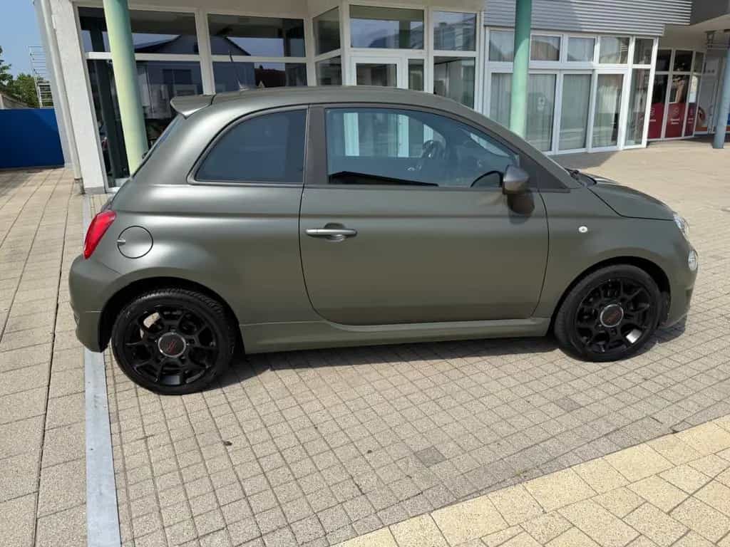 Fiat 500 S , Alpi Grün Matt, NAVI,Leder ,TüV 06.2027 03/2018-photo-13